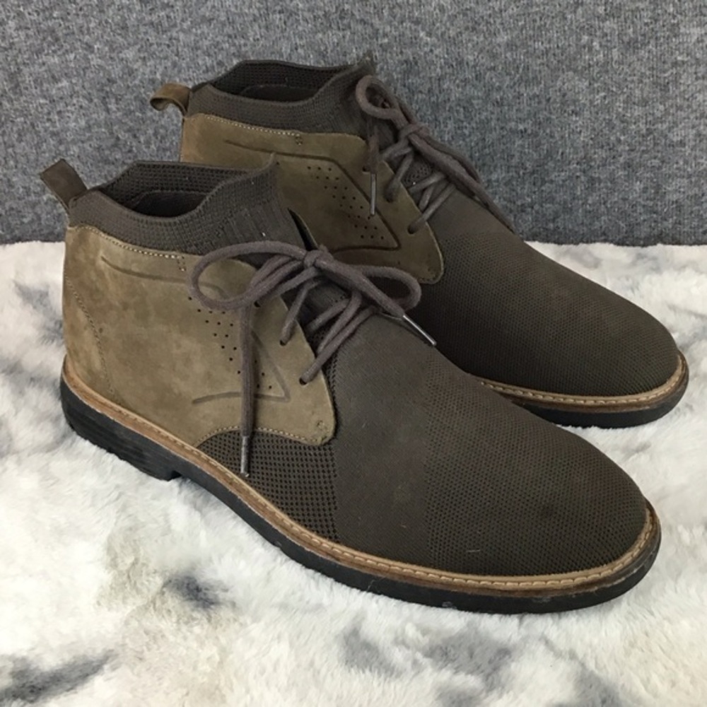 Mark Nason Lite Lugg Leather Webster‎ Chukka Boots Size 10.5
